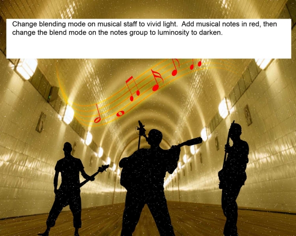 Creation of Tunnel Concert: Step 7